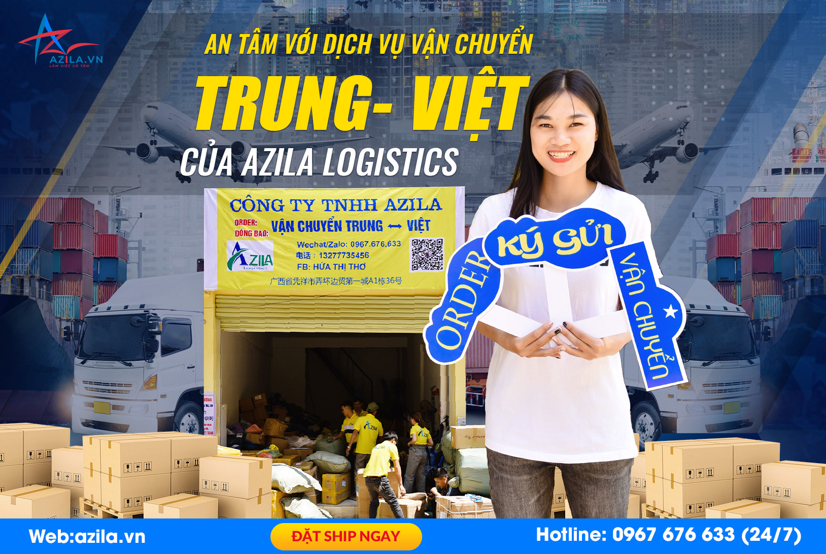 Vantruongthinh Logistics - Đơn vị vận chuyển Trung - Việt uy tín ở Hà Nội